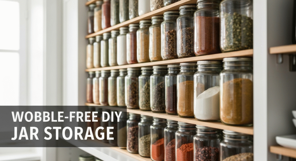 DIY Modular Jar Storage: Your Ultimate Guide to a Wobble-Free Upcycled Grid